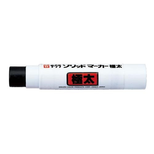 サクラクレパス ソリッドマーカー極太 SC-L#49 黒 4901881188060