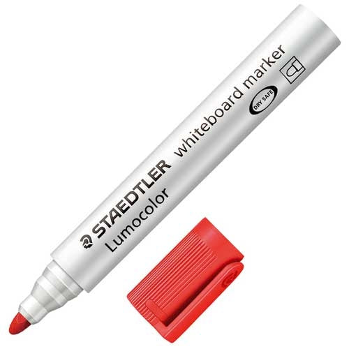ステッドラー ルモカラーWBマーカー レッド 351-2 4007817328774