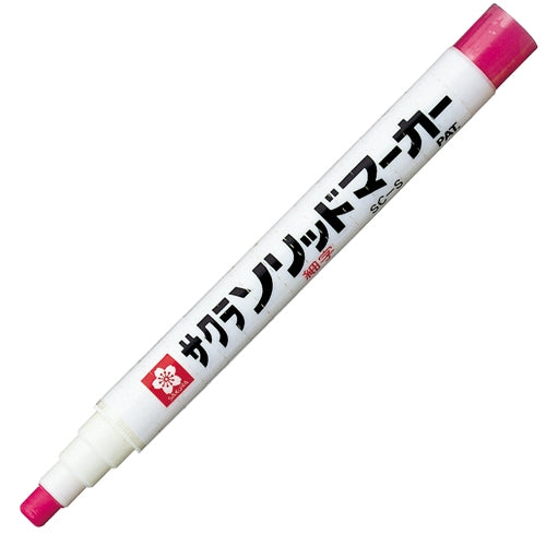サクラクレパス ソリッドマーカー細字 SC-S#19 赤 4901881176340