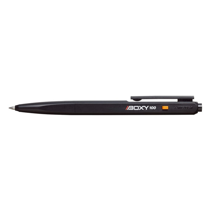Bolígrafo Mitsubishi BOXY negro BX10024 4902778163023
