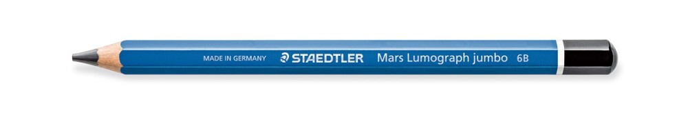Staedtler Japón Marsulmograph Jumbo 6B 100J-6B 4007817048252 (6 juegos)