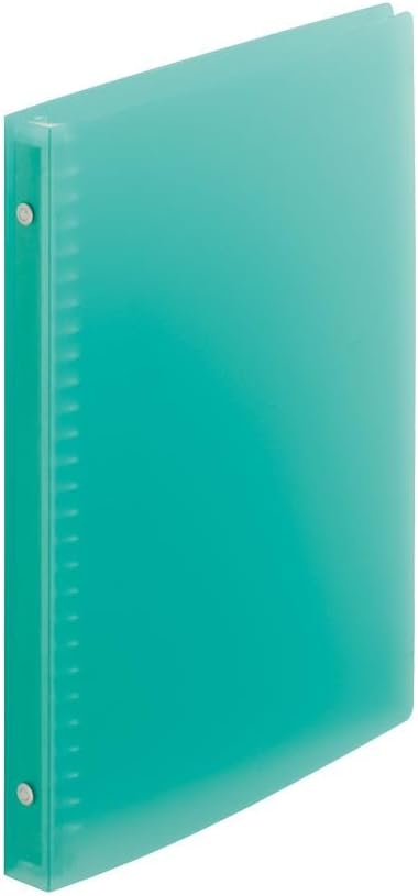Lihitlove FRIOR Binder Transparent Cover B5 26 Holes Green N-2025-7 4903419710835