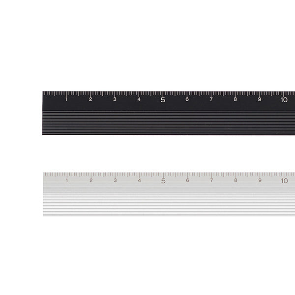 Midori aluminium lineal 15 cm Sølv Design Fyld 4902805422550
