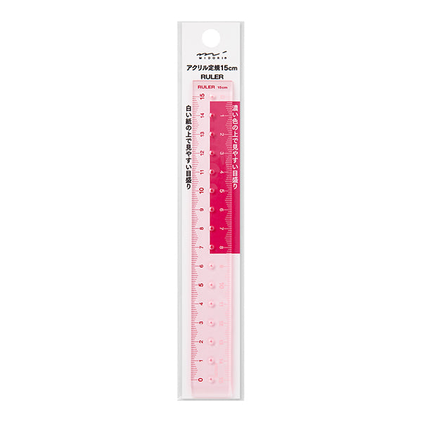 Righello Midori <15CM> Rosa A 42294006 4902805422949 (5 set)