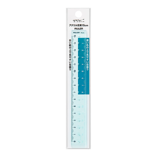 Righello Midori <15CM> Blu A 42295006 4902805422956 (5 set)
