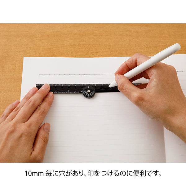 Righello multiplo Midori <16CM> Nero A 42296006 4902805422963