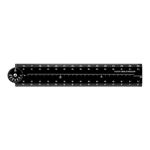Midori Multi Ruler <30CM> Nero A 42300006 4902805423007 (10 set)