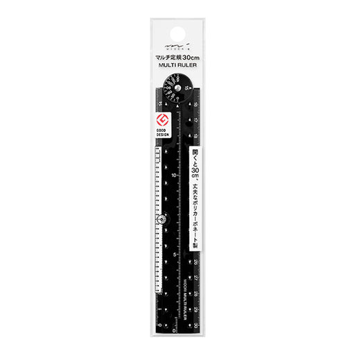 Midori Multi Ruler <30CM> Nero A 42300006 4902805423007 (10 set)