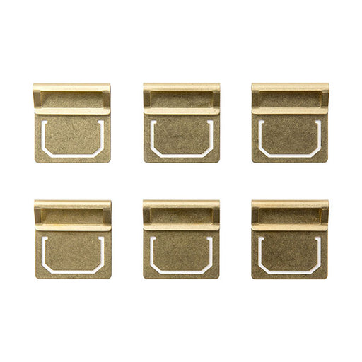 Midori Messing Index Clip 43210006 4902805432108 (10 sæt)