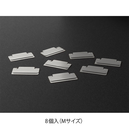 43229006 Midori Index Clip Chirat Silver - Design Fill 4902805432290 (10 set)