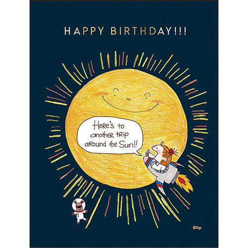 Greeting Life Tarjeta de cumpleaños Coco-chan RY-1062 4515968122870 (Juego de 6)