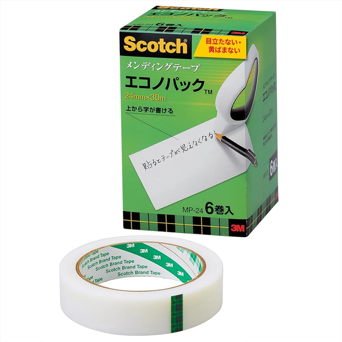 Pita Pembaikan Scotch 3M 24mm x 30m Teras 76mm 6 gulung MP-24