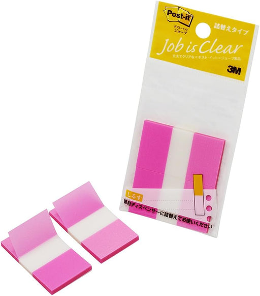 Post-It-Job-Nachfüllung, 44 x 25 mm, 50 Stück x 2 Stück, Rose 680RN-1 (10 Sets)