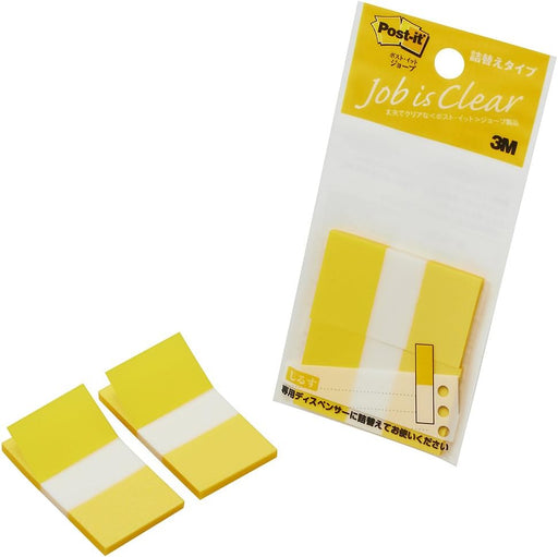 Post-It-Job-Nachfüllung, 44 x 25 mm, 50 Stück x 2 Stück, Gelb 680RN-3 (10 Sets)