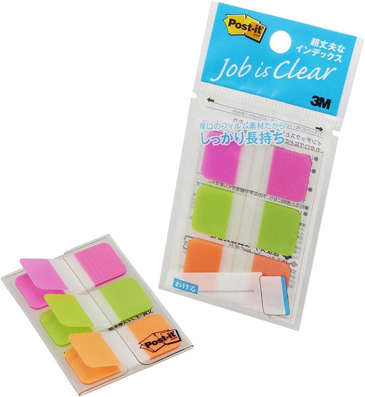 Post-It Jobe Super Durable Index 40x18mm 10 hojas x 3 colores 686S-2 (10 juegos)