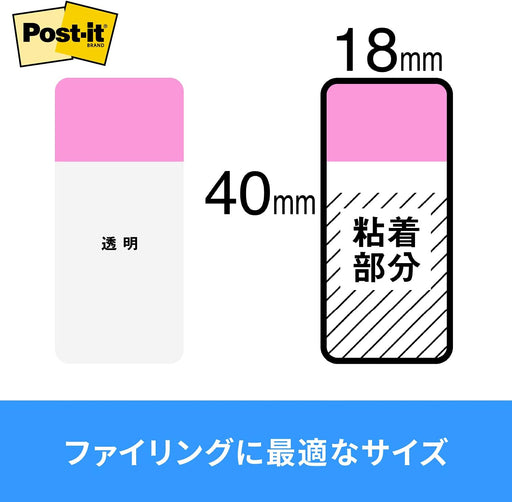 Post-It Jobe Super Durable Index 40x18mm 10 hojas x 3 colores 686S-2 (10 juegos)