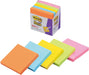 Post-it strong adhesive line notebook 75x75mm 90 sheets x 5 ruled lines fluorescent 630-5SSAN