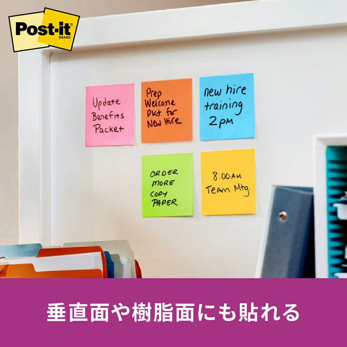 Scotch 3M Post-It(R) Taccuino adesivo forte 656-5SSAN Confezione da 5 colori neon colori misti (10 set)