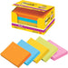 Scotch 3M Post-It (R) Econo Pack (TM) Notizbuch mit starker Klebekraft 6561SS-NE, 10er-Pack, Neonfarbe, gemischte Farben