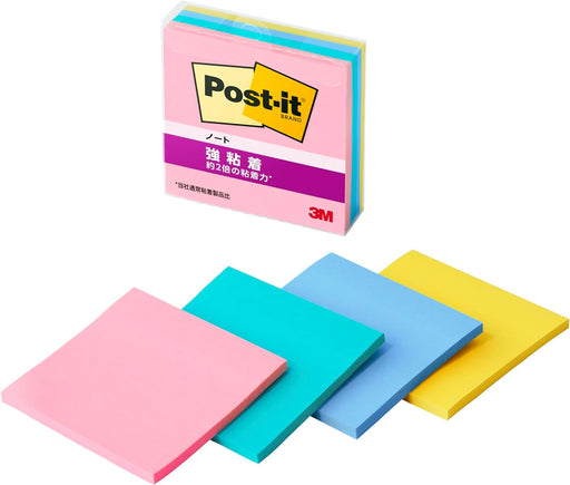 Scotch 3M Post-it Strong Adhesive Notebook Multica 654SS-MC-3 4550309343231