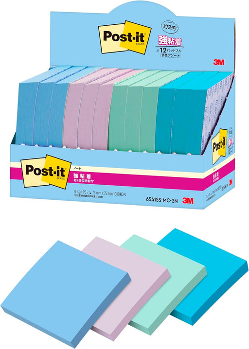 Scotch 3M Post-it strong adhesive notebook 6541SS-MC-2N 4550309344108