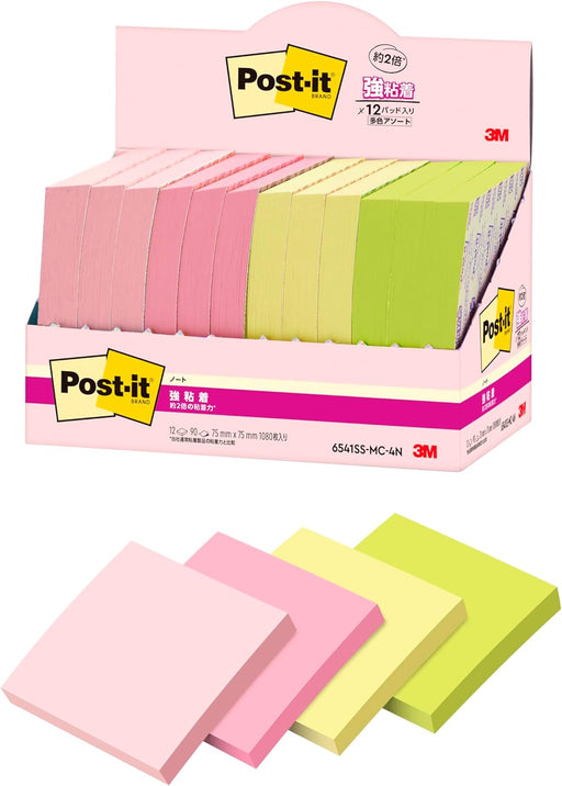 Scotch 3M Post-it strong adhesive notebook 6541SS-MC-4N 4550309344122