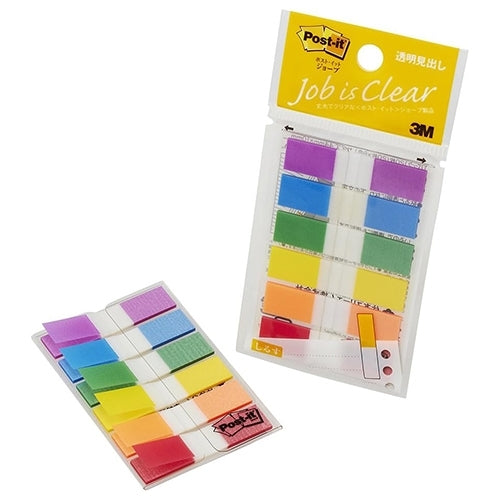 スリーエムジャパン Post-it 683MH 透明見出し 混色 4519001356031