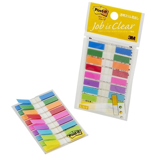 スリーエムジャパン Post-it 680MSH 透明スリム見出し 混色 4519001317247