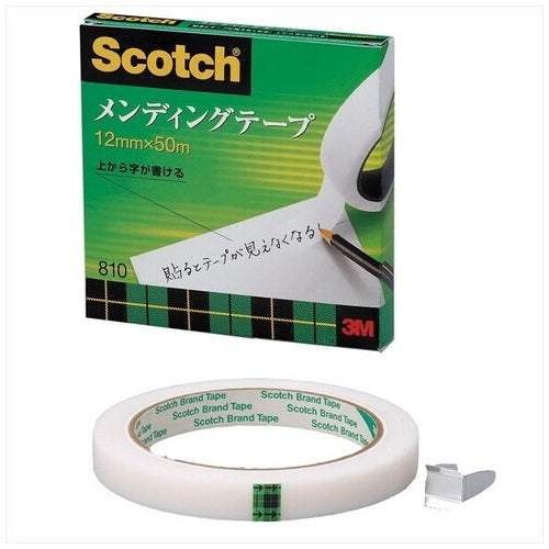 スリーエムジャパン メンディングテープ 810-3-12 12mm×50m 4901690005763