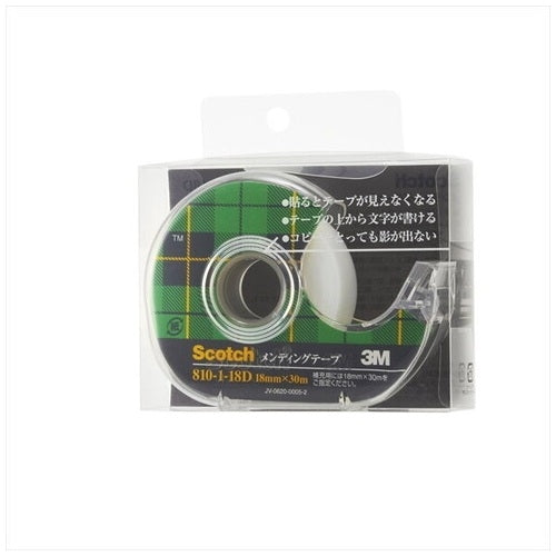 スリーエムジャパン メンディングテープ 810-1-18D 18mm×30m 4901690009105