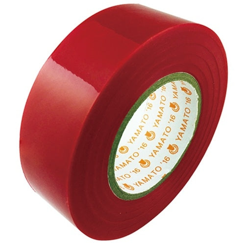 ヤマト ビニールテープ NO200-19 19mm*10m 赤 4903076002014