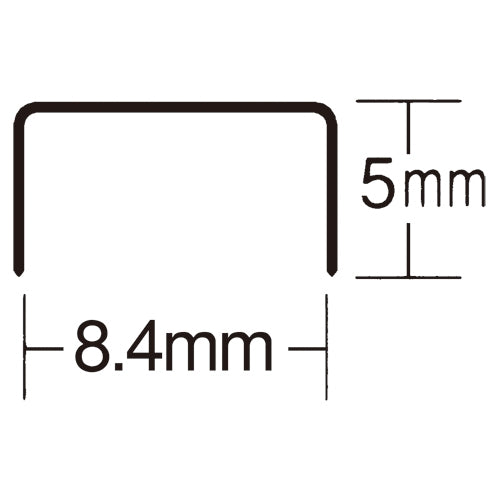 マックス ホッチキス針 No.10-1M ステンレス MS91194 4902870200114