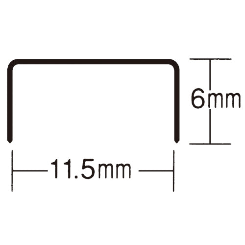 マックス ホッチキス針 No.35-2M MS91181 4902870200343