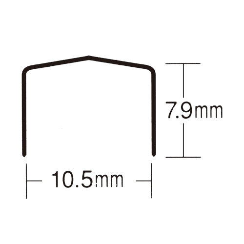 マックス ボステッチ針 2115 5/16L MS90012 4902870013226