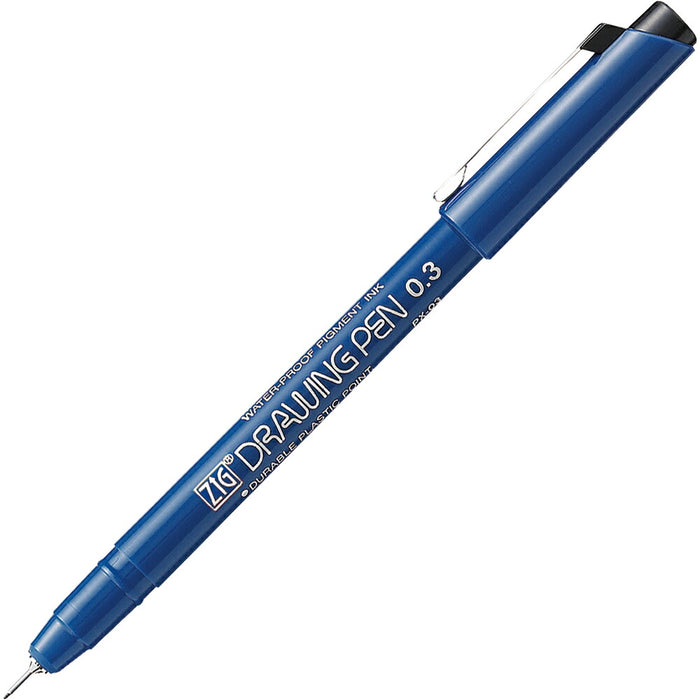 Kuretake ZIG Drawing Pen 0.3 Black PX-03 (10 sets)