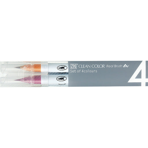 Kuretake ZIG Clean Color Real Blush 4VD Colore profondo RB-6000AT/4VD