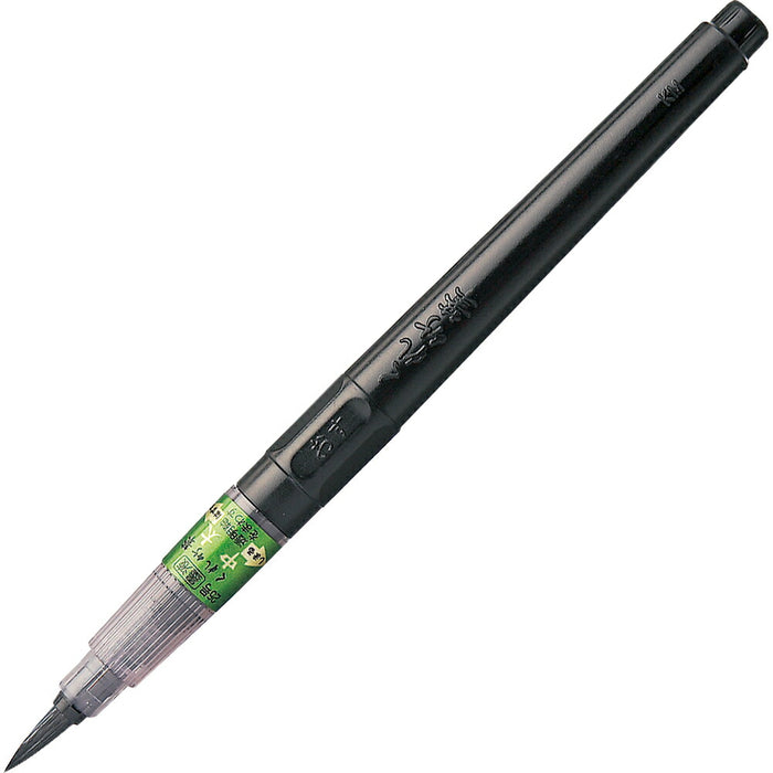 Kuretake Ink cecair berus buluh sederhana tebal (No. 25) Lepuh DK150-25B (10 set)