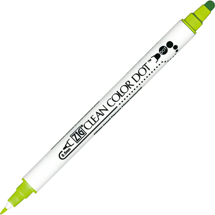TC-6100-402 呉竹 クリーンカラードット 402 キウイ 呉竹 4901427303742（6セット）