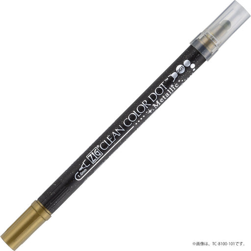 TC-8100-125 Clean Color Dot Blu metallizzato Kuretake 4901427314830 (3 set)