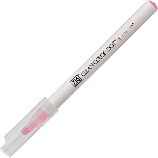 Kuretake_ZIG Clean Color Dot Single Fluorescent Pink TCSD6100-112 /4901427324198 (3 sets)