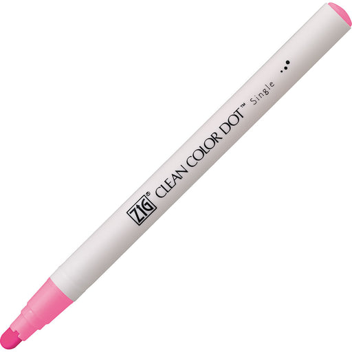 Kuretake_ZIG Clean Color Dot Single Fluorescent Pink TCSD6100-112 /4901427324198 (3 sets)