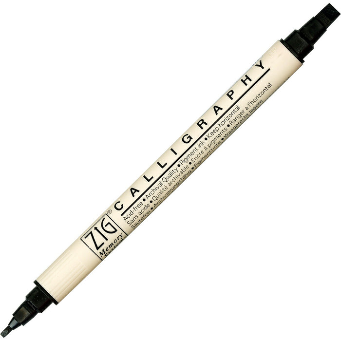 Kuretake ZIG Memory System Calligraphy Pure Black MS-3400-010 (10 sets)