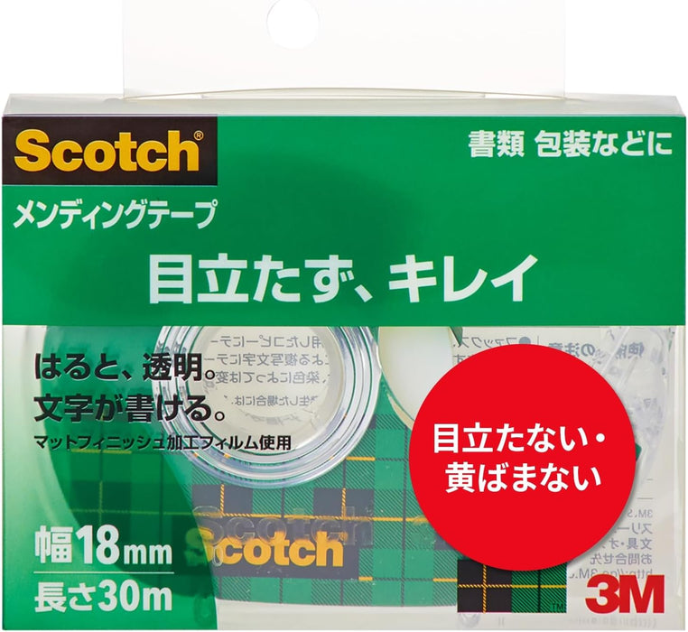 Nastro per riparazioni Scotch 3M 18 mm x 30 m con dispenser 810-1-18D