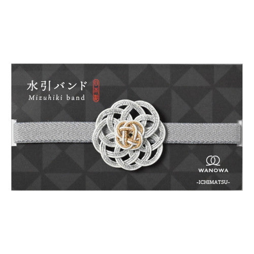 エヌビー 水引バンド銀色　 1352048 4905260795948（3セット）