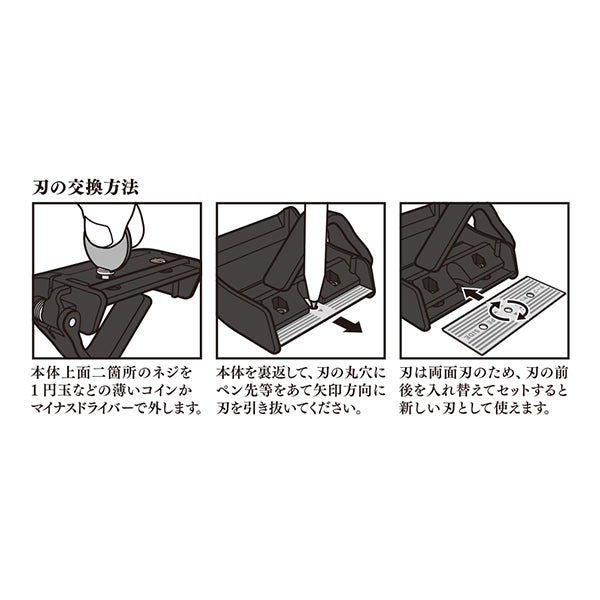 ミドリ　クラフトテープカッター　クロ49093006 4902805490931（10セット）
