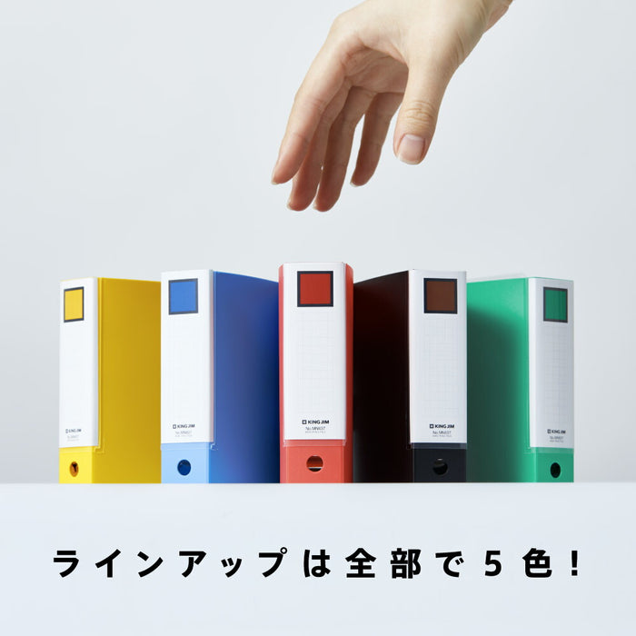 キングジム ミニＲＦ３ケツバインダークロ MN637-BK 4971660063482（5セット）