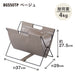 PLUS（プラス）オフィス家具 卓上ポット　ミニ100角　GR4380ナチュラル(ユーカリ)　4971660964666
