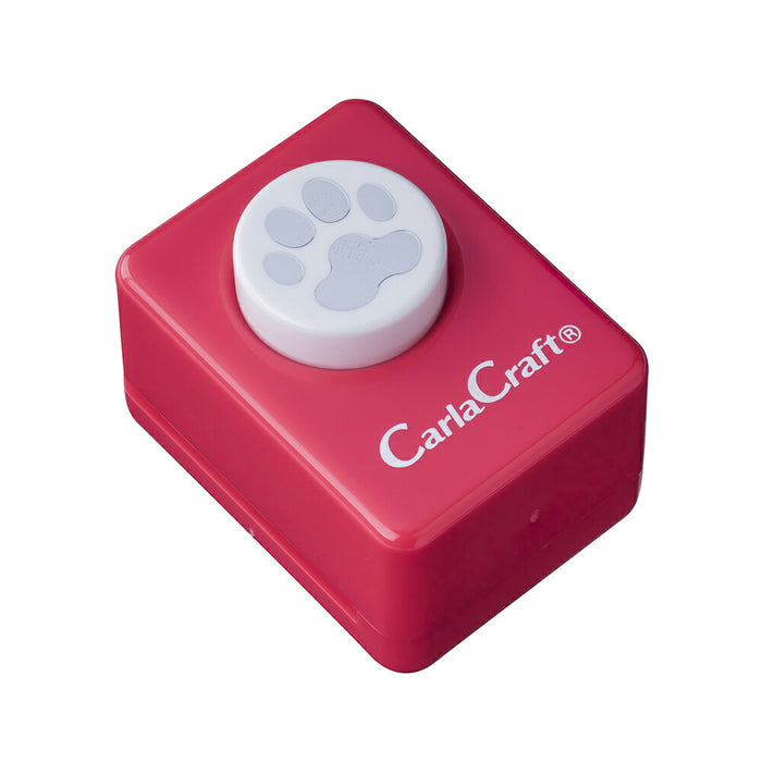 カール事務器 スモールサイズクラフトパンチ CP-1Nアシアト-A（10セット）