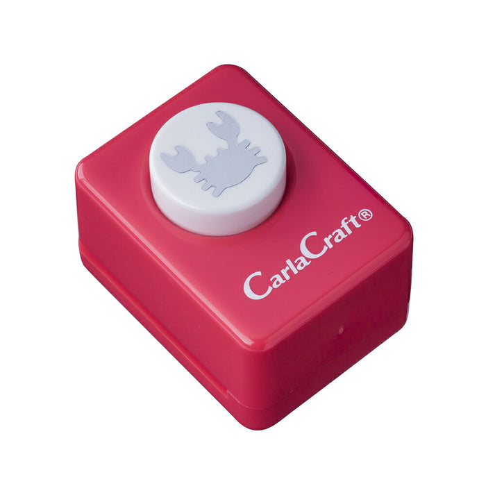 カール事務器 スモールサイズクラフトパンチCP-1カニ（10セット）