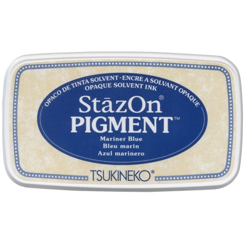 Tsukineko يبقى على Pigment Mariner Blue SZ-PIG-061 4992475555610
